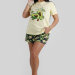 Пижама женская с шортами "Авокадо" арт. ПЖ-9 с доставкой в любой регион, высокое качество гарантируем